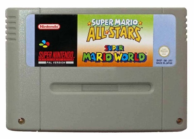  Games - Super Mario All-Stars + Super Mario World