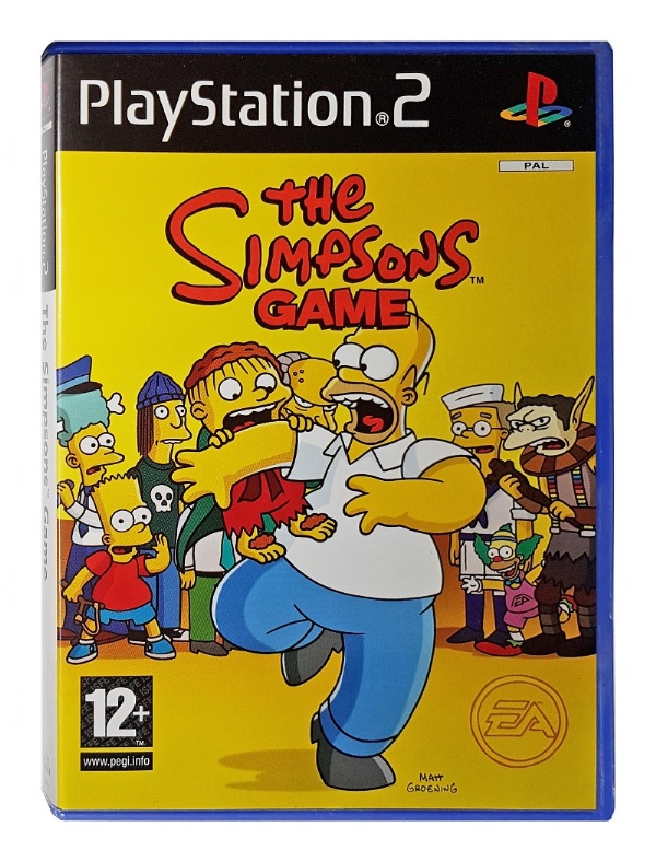 simpsons game playstation