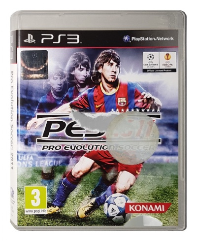 PES2011 Pro Evolution Soccer PS3 Konami Guitar Hero Pes 2011 PLAYSTATION 3