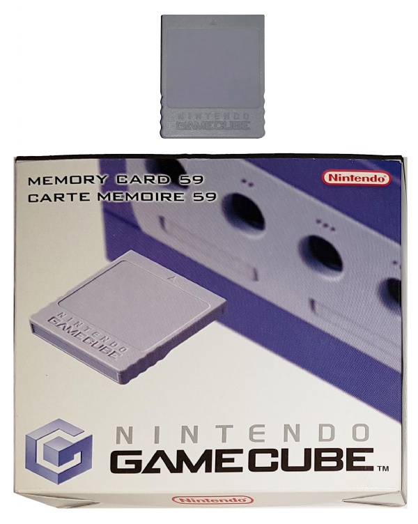 Carte Mémoire Nintendo Gamecube 59 Blocs