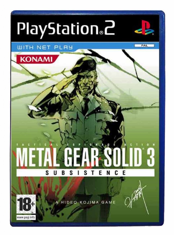 metal gear solid 3 subsistence ps2
