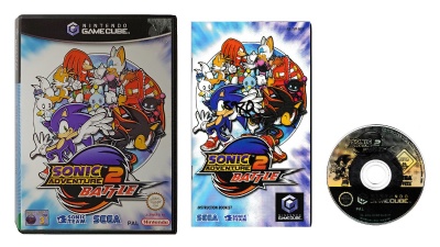 GameCube Replacement Case - NO GAME - Sonic Adventure 2 Battle