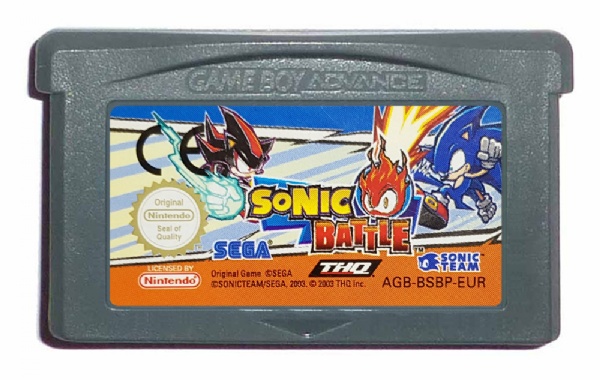 Lot 4 games Game Boy Advance Sonic Advance 1 2 3 Battle set