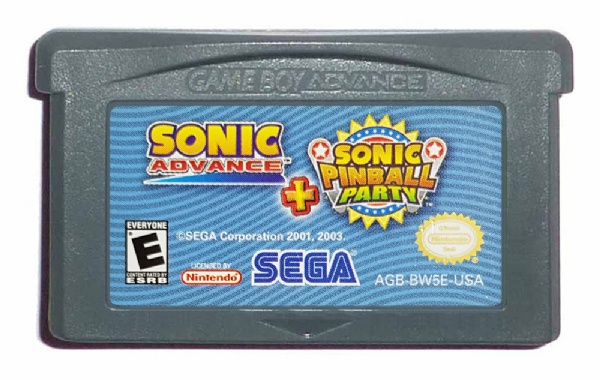 Sonic Pinball Party (Nintendo Game Boy Advance, 2003) for sale online