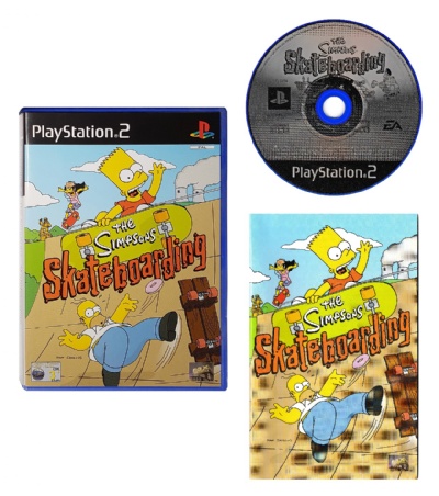 The Simpsons - Skateboarding - PS2 - Mastra Games