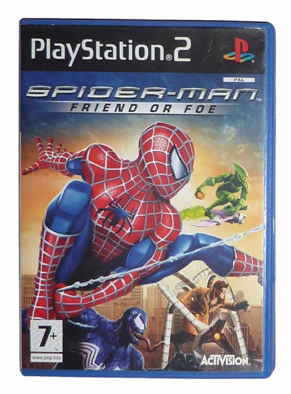 Spider-Man Friend or Foe C BL PS2