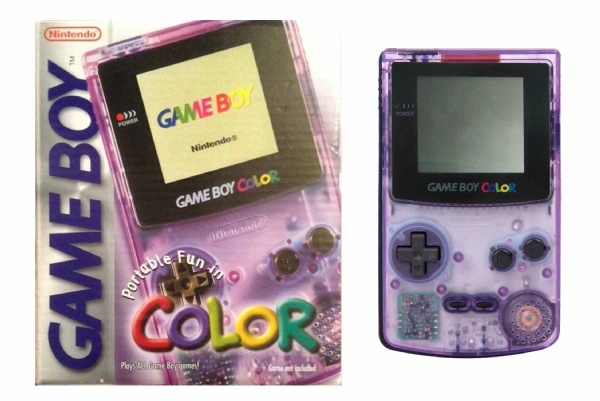 Nintendo GameBoy Game Boy Color Atomic Purple - Authentic - 100% OEM