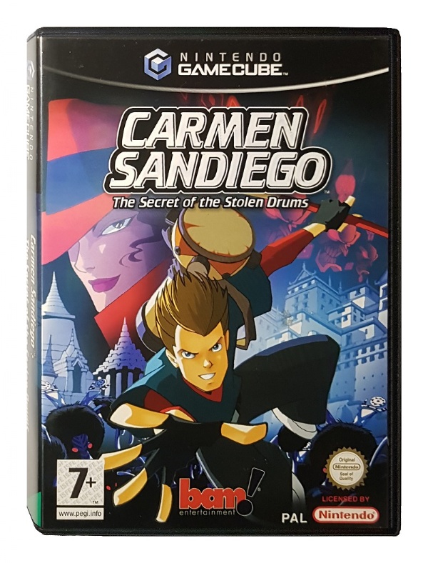 Carmen Sandiego The Secret Of The Stolen Drums ROM - GameCube