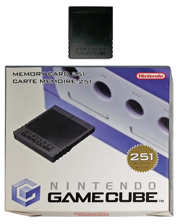 official nintendo gamecube memory card